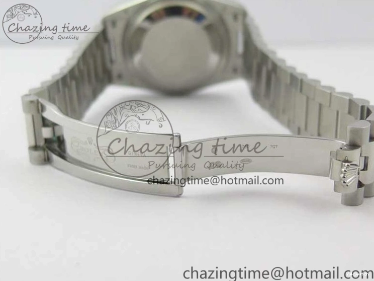 President Best Dial 36 Edition Bp Silver Maker 128239 Bracelet Day-Date SS on 0930
